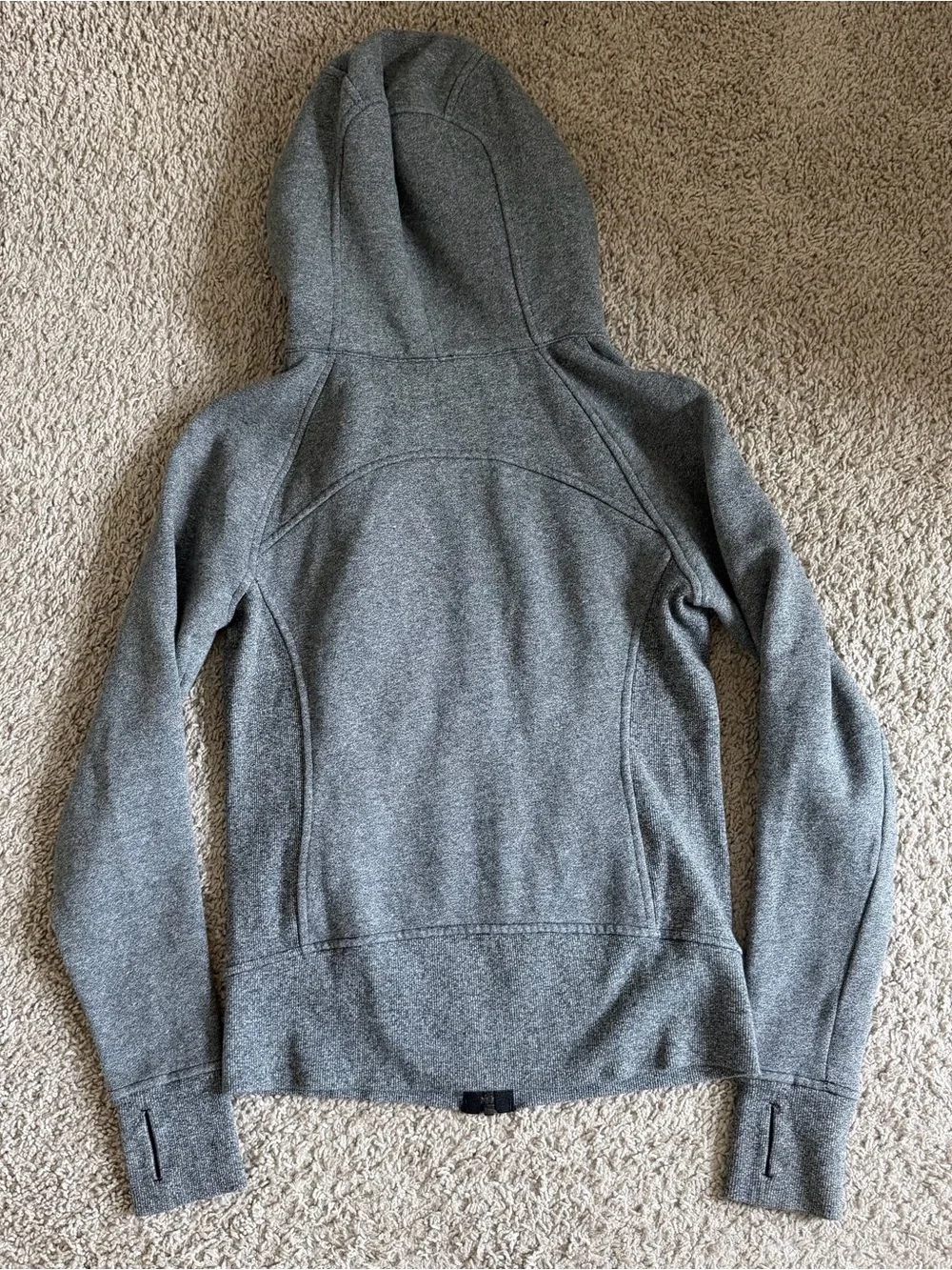 Lululemon Scuba Full Zip Thumb Hole Hooded Jacket